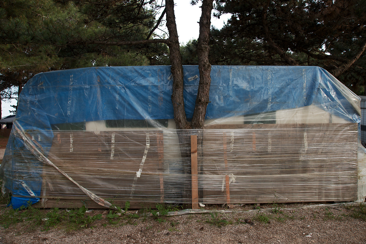 Still Wrapped Up III. Tagged with Car, Subject, Trailer, Wrapped