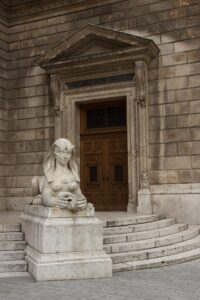 Click to enlarge: Budapest Opera, Side Entrance