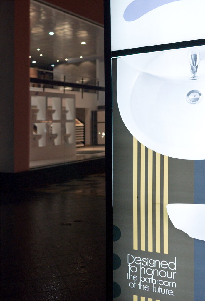 The Bathroom Of The Future II. Tagged with Urban