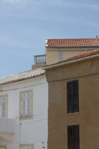 Houses, Sky