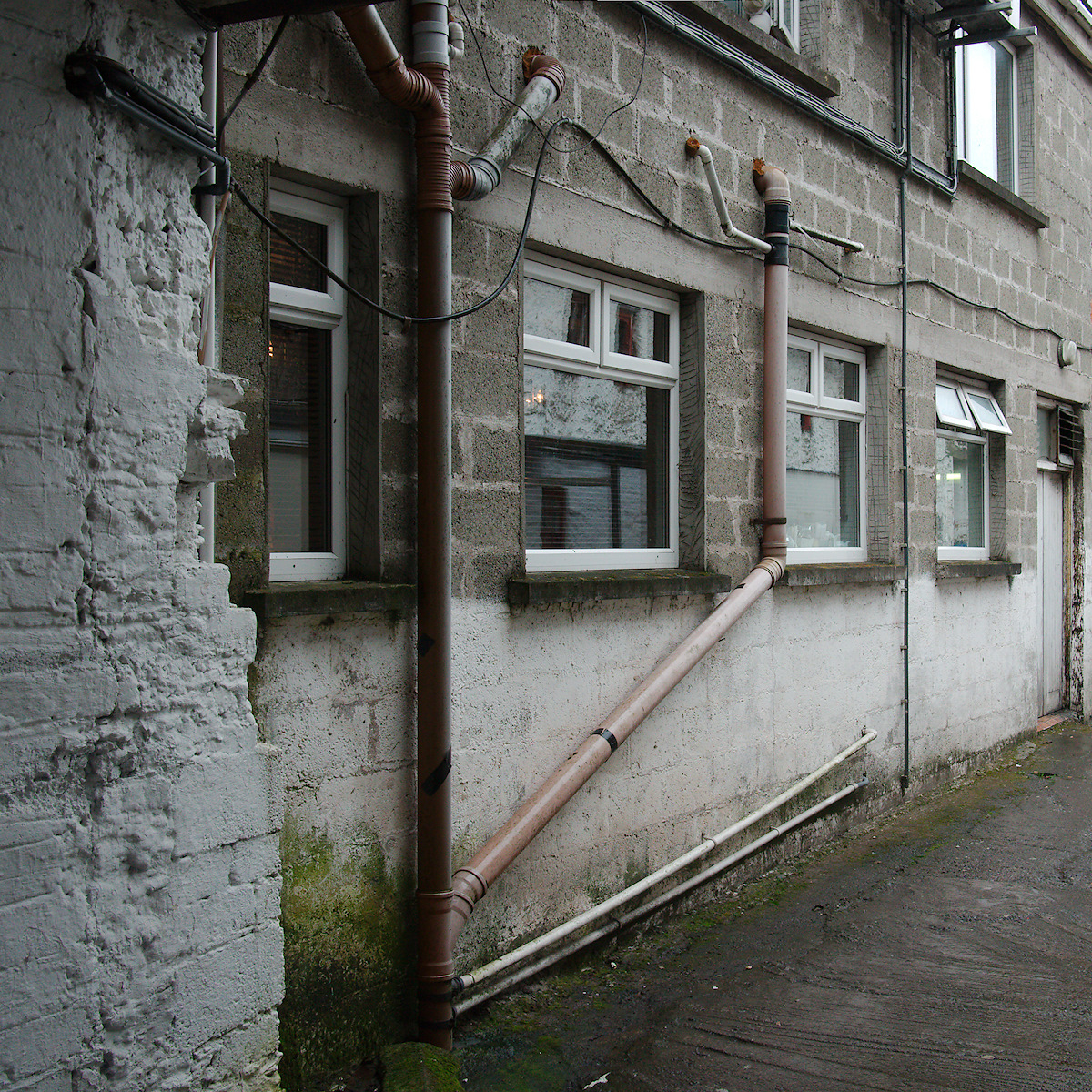. Tagged with Building, Drainpipe, House, Subject