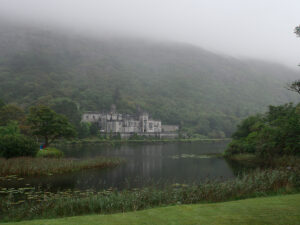 Approaching Kylemore Abbey