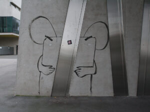 Mouse On Concrete
