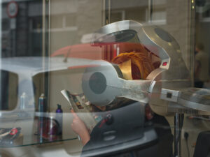 Hair Drying In Market Street