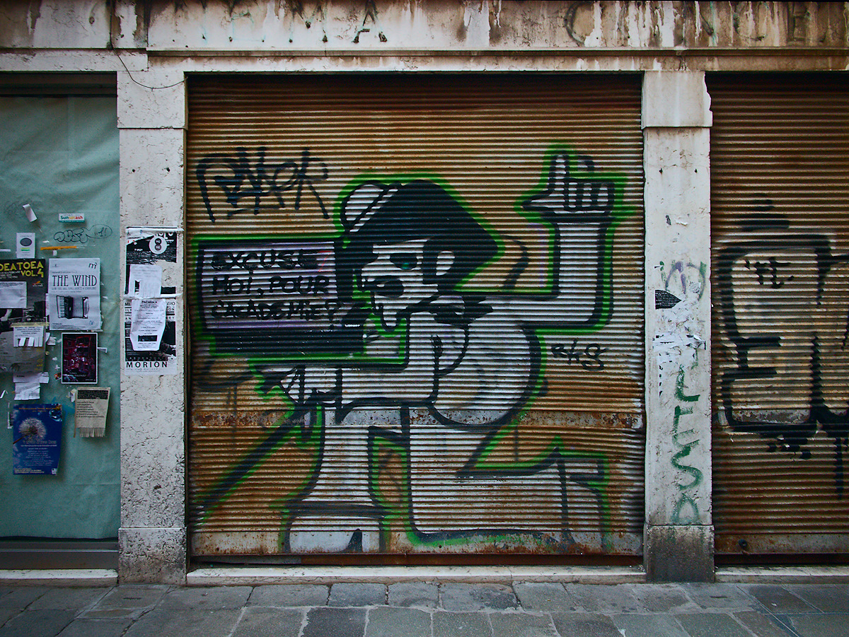 Excuse moi, pour l’Academie