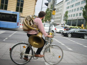 Rushing Towards The Wiesn