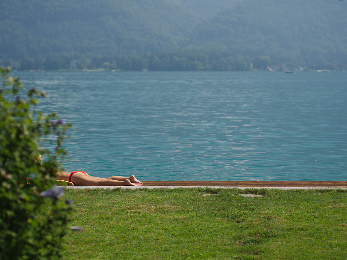 The Lake Smiles, So Inviting To Bathe