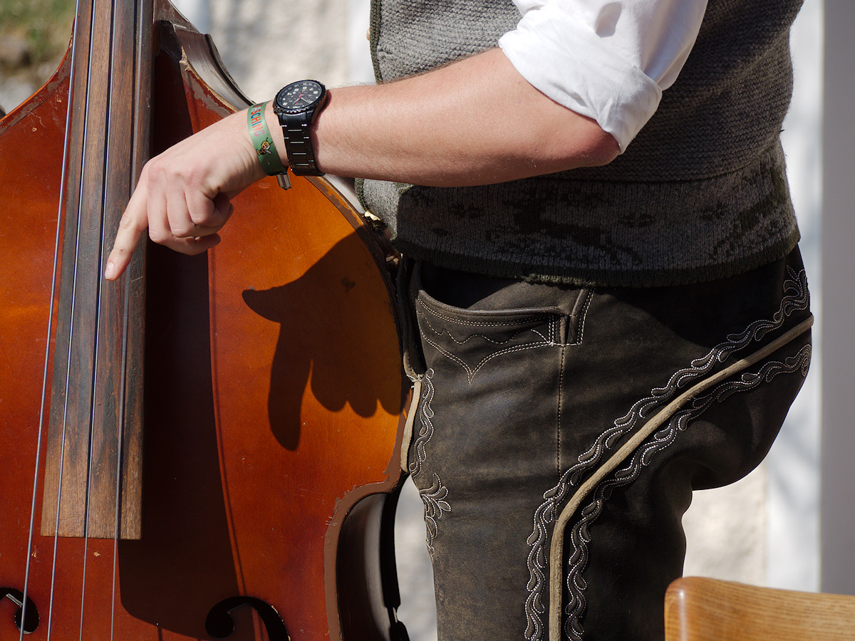 Playing Bass