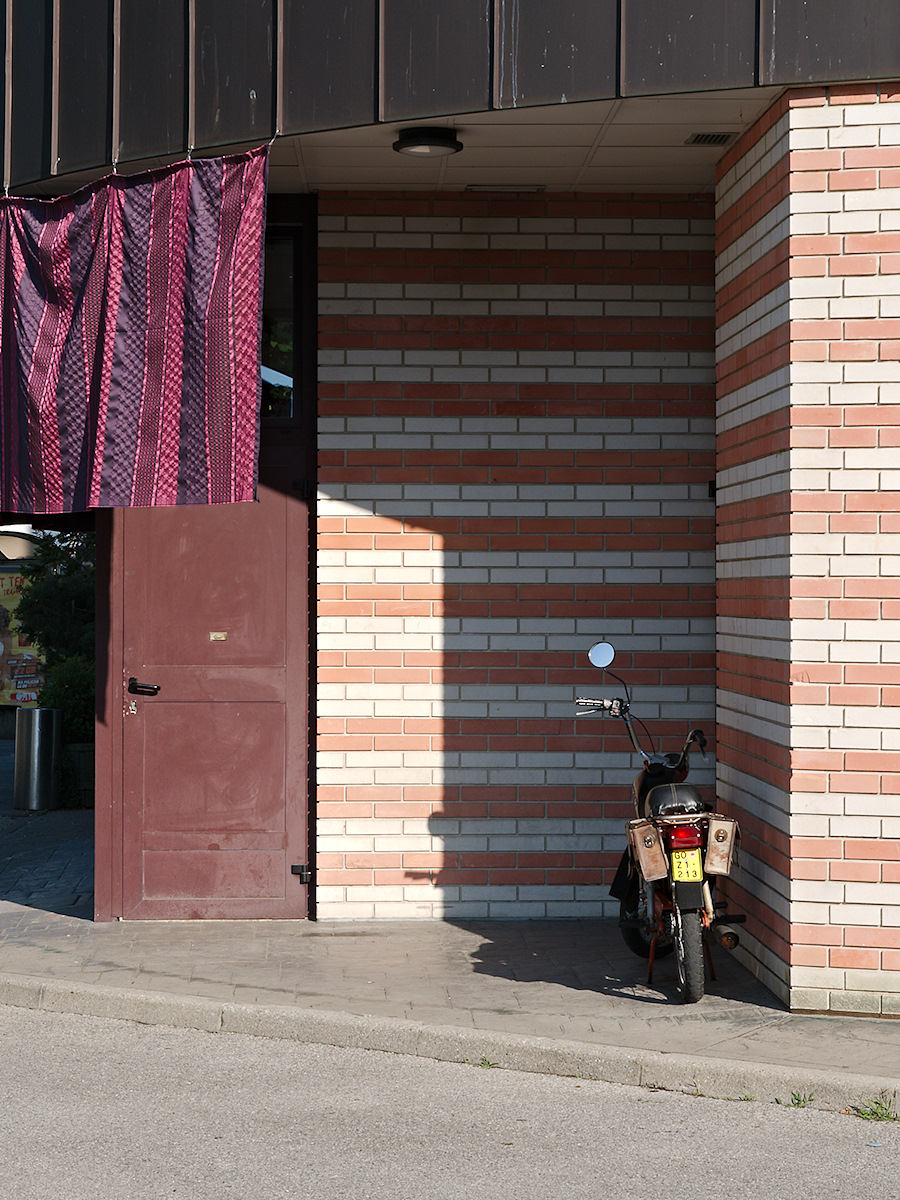 Cornered Bike