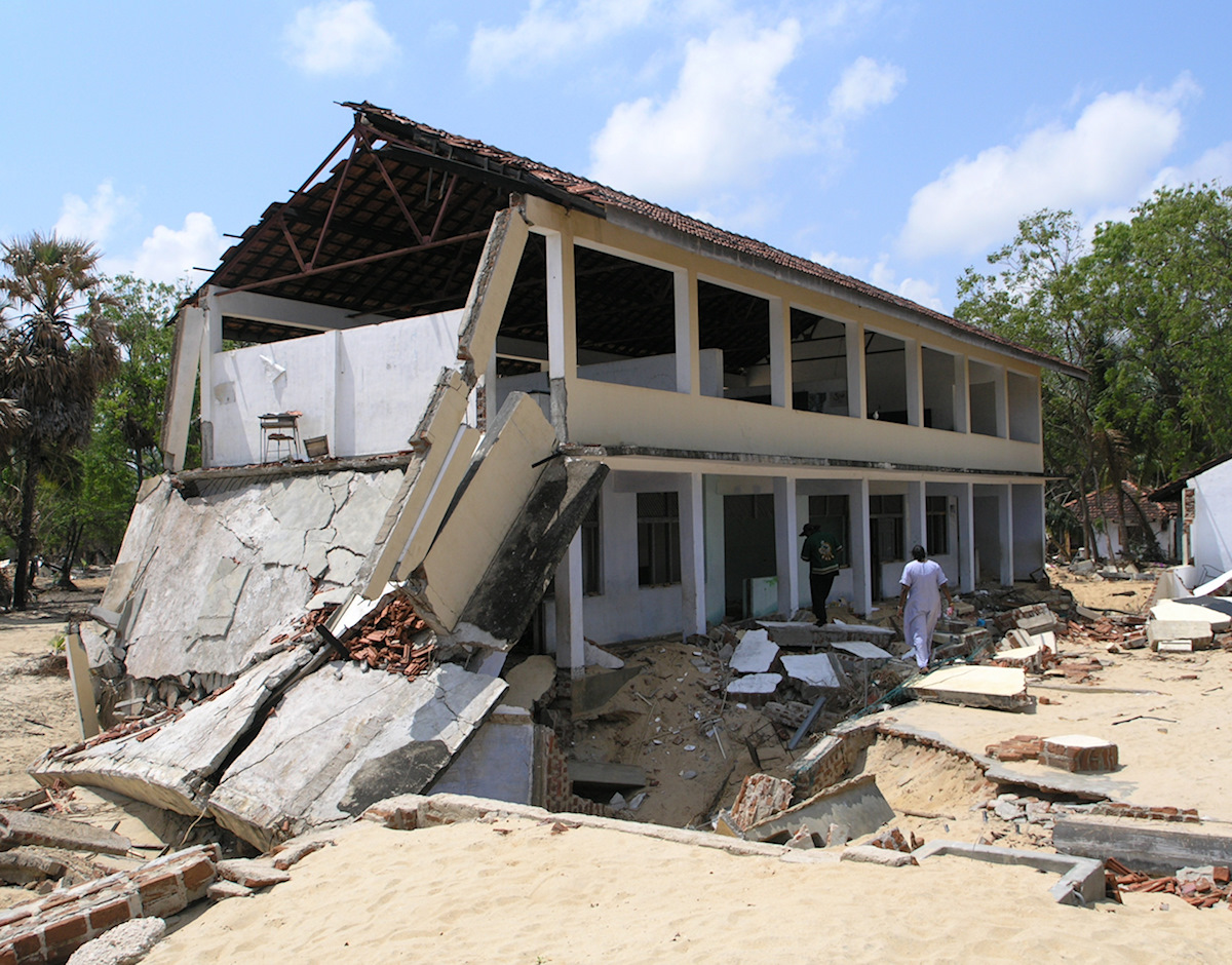 After The Tsunami 2004. Tagged with Tsunami, ruins