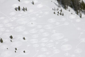 Sonja Hinrichsen: Snow Drawings