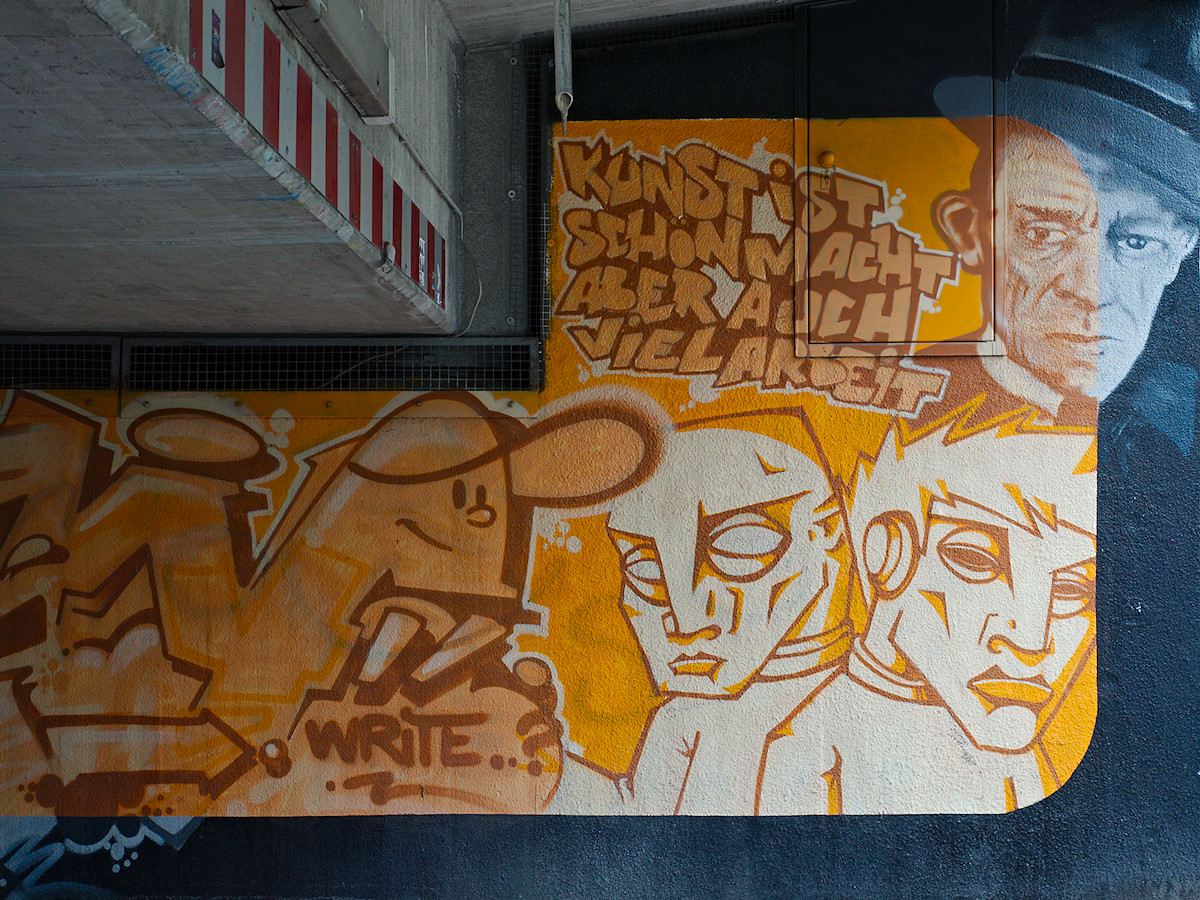 Art is beautiful but sometimes is a lot of Work, too