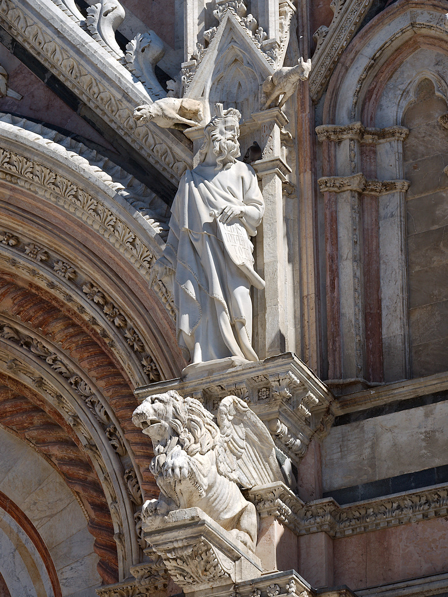 Gargoyle and Saint