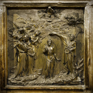Ghiberti’s Baptism of Christ