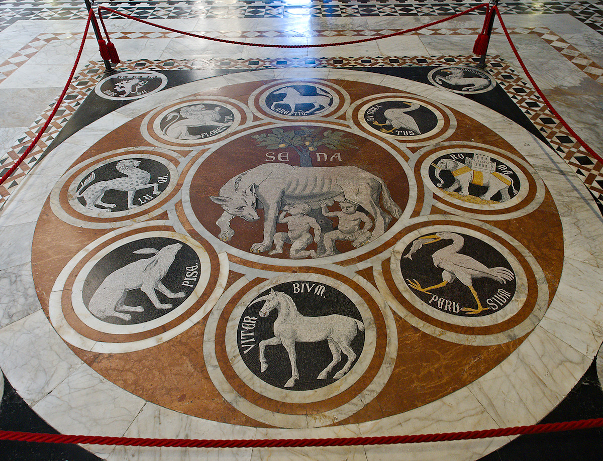 The Siennese Coats of Arms