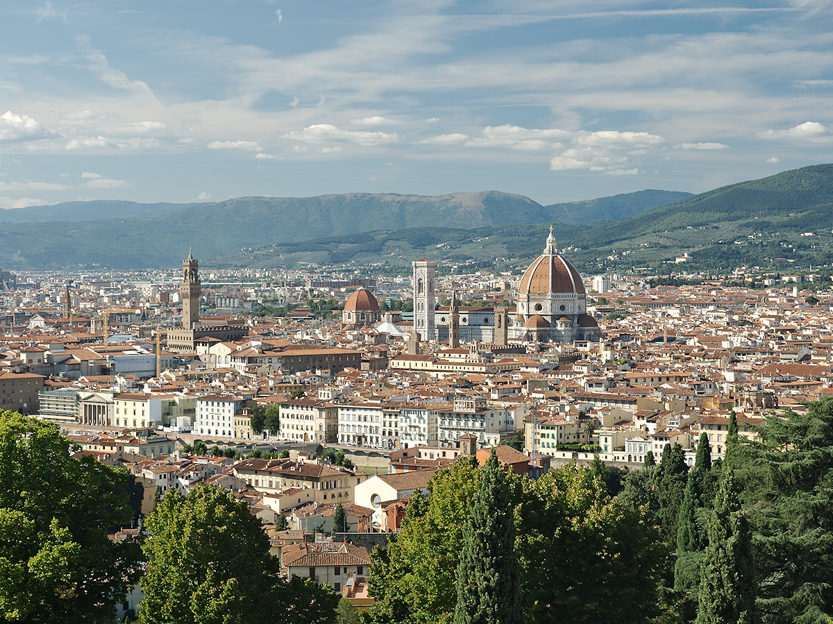 Cliche alert: Postcard View of Florence