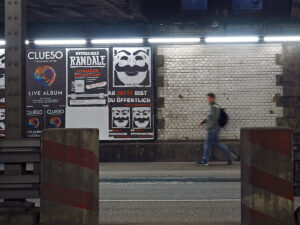 Ads in the Underpass