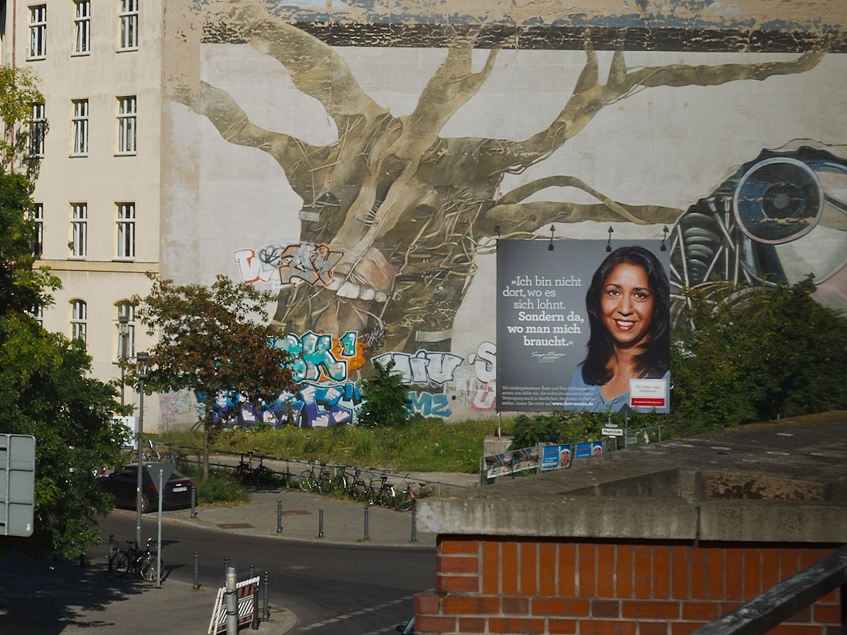 Mural and Ad