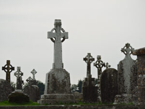 A Sea of Celtic Crosses