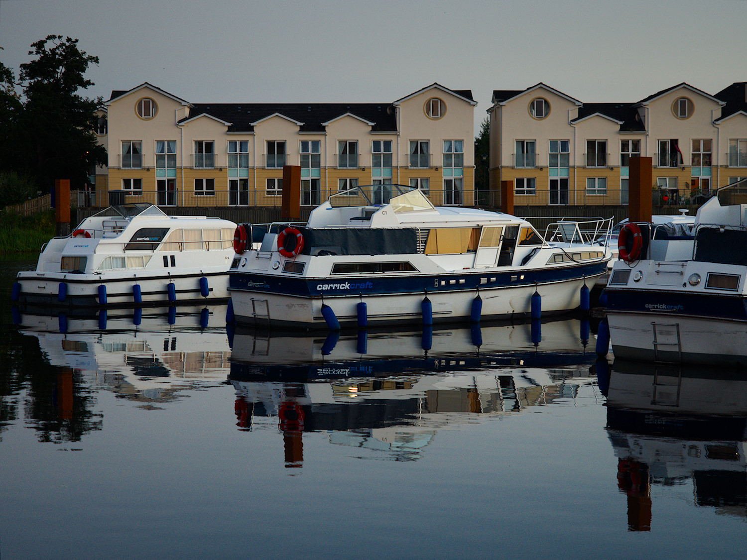 Tract Houses and Boats