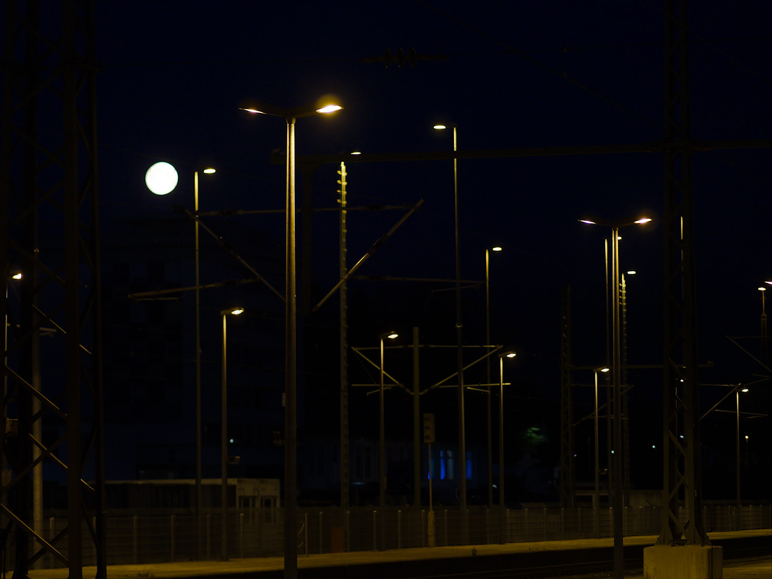 Moonrise over Freilassing