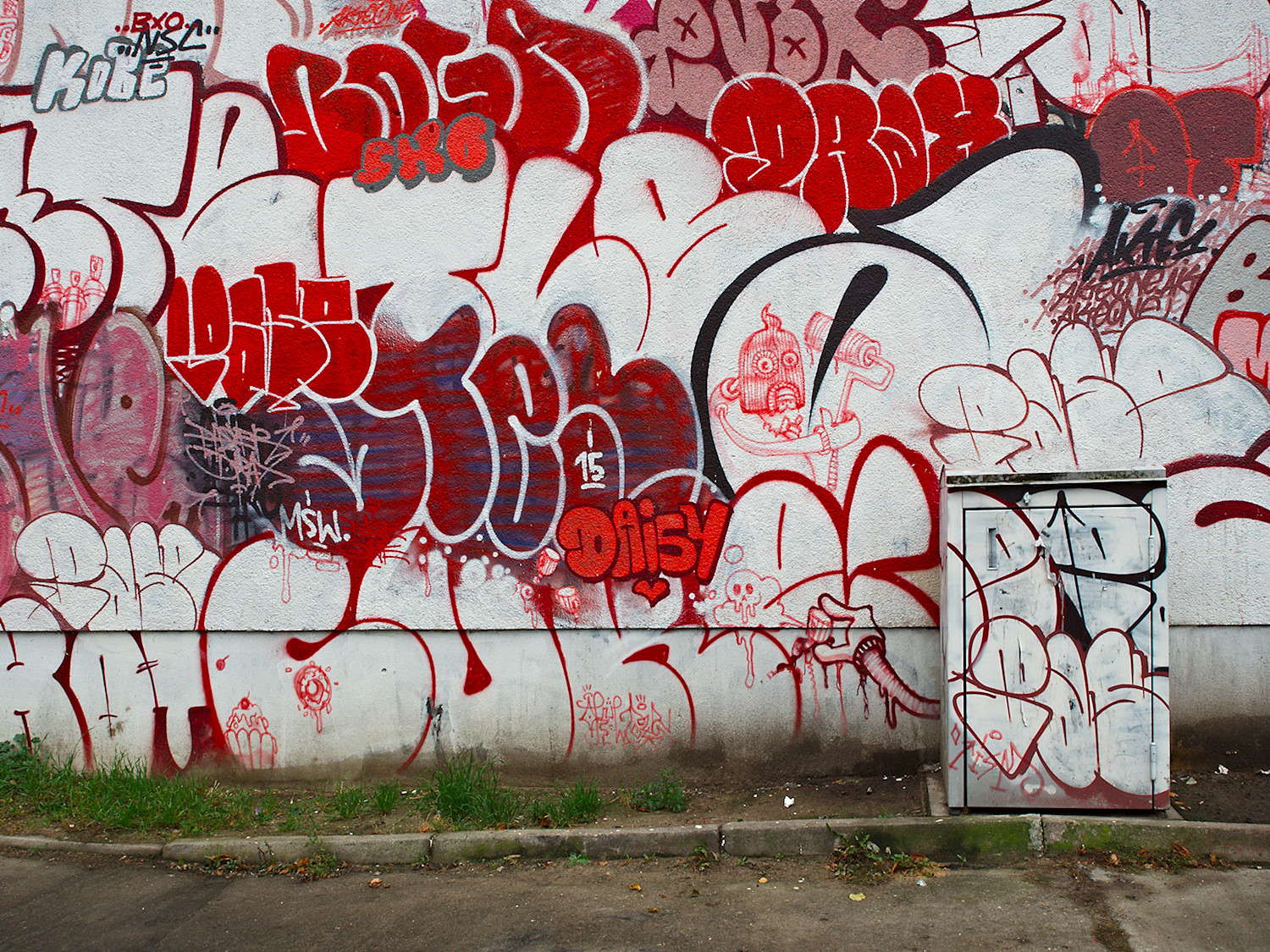 Mural and Weed