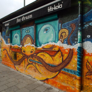 Decorated Kiosk
