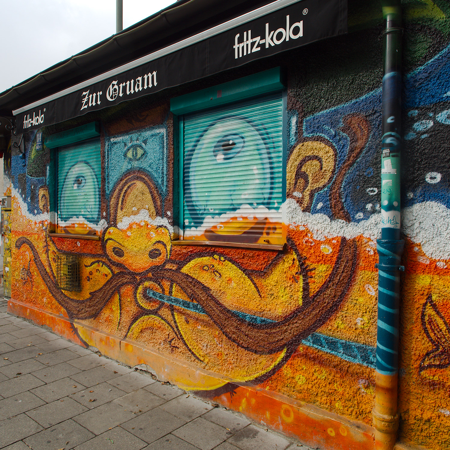 Decorated Kiosk