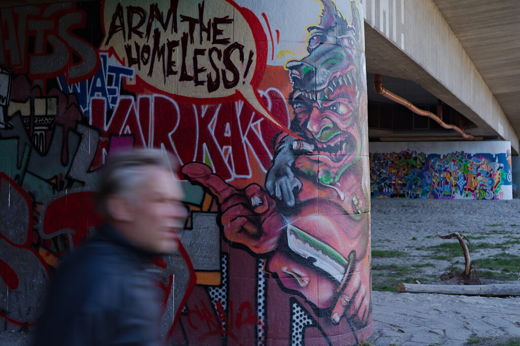 Battle Cry Mural, Brudermühlbrücke, Munich
