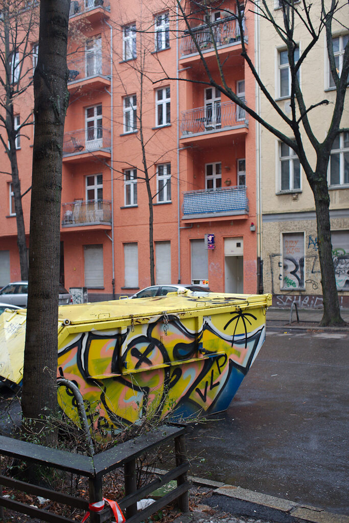 Container Decoration, Weichselstr., Berlin (