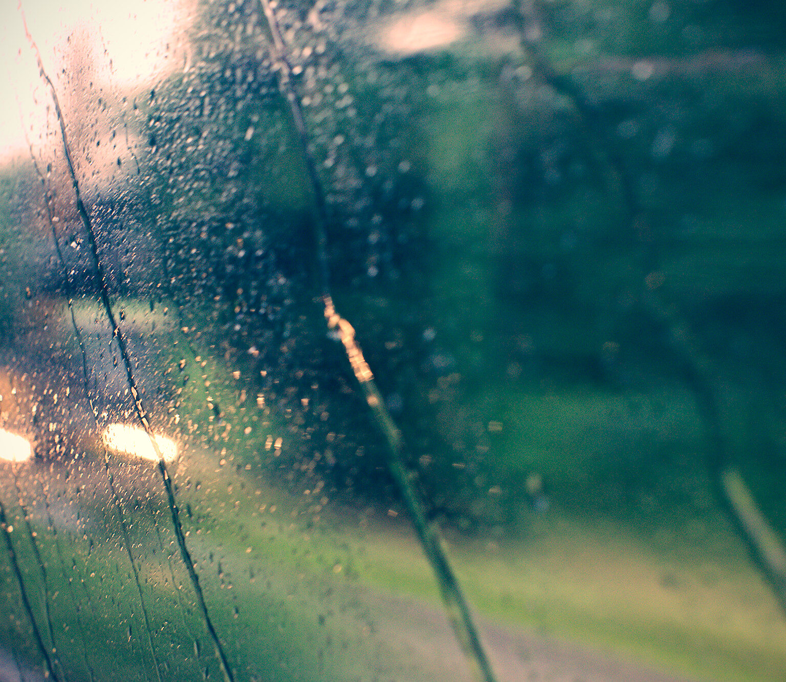 It’s raining again