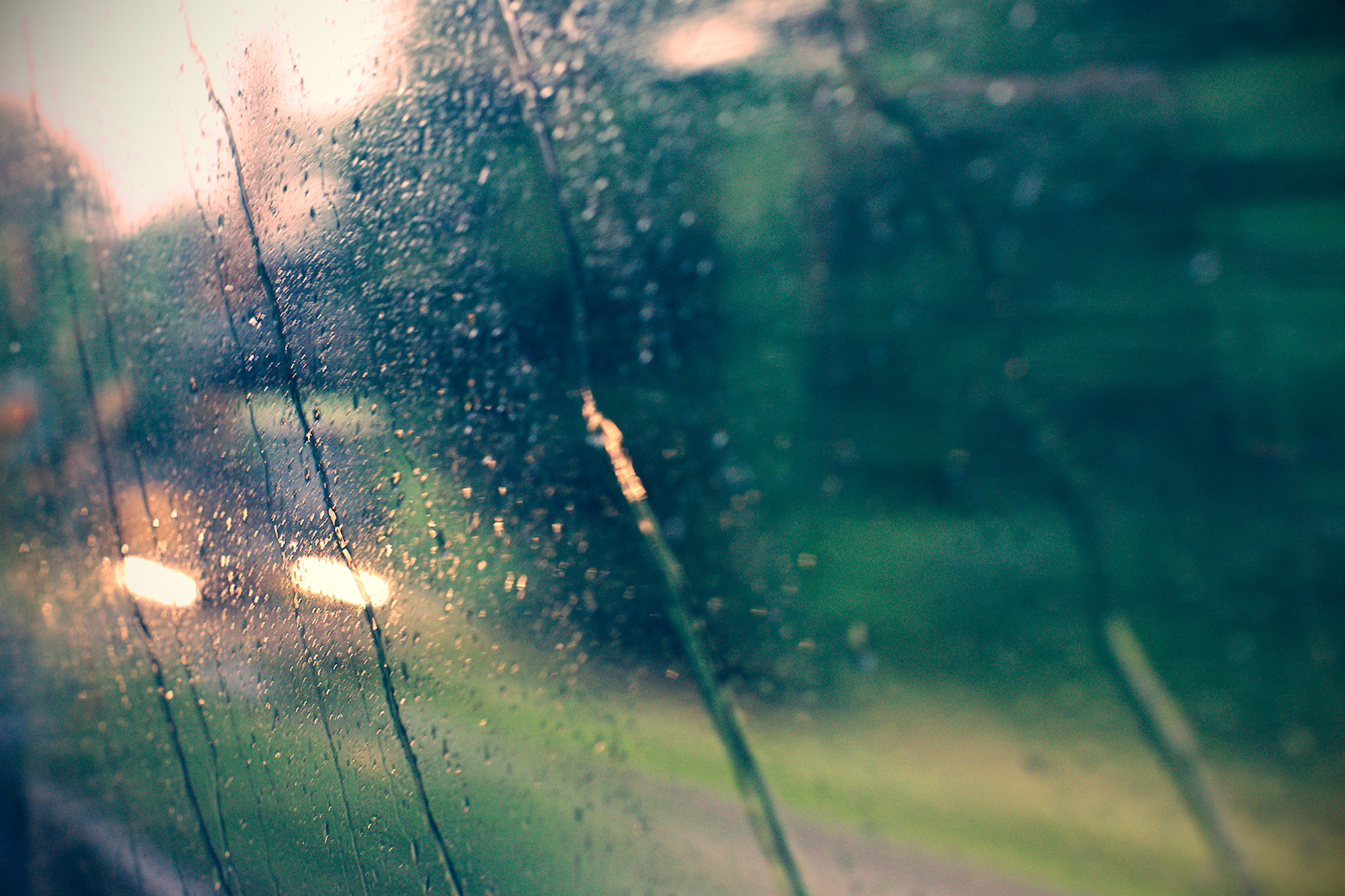 It’s raining again