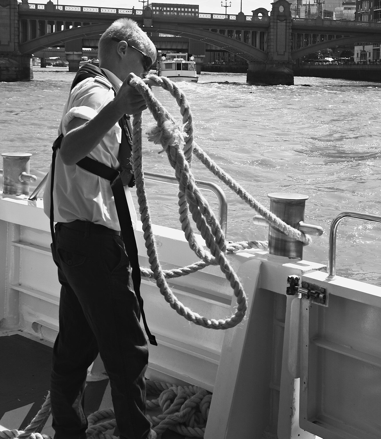 Coiling up the Hawser