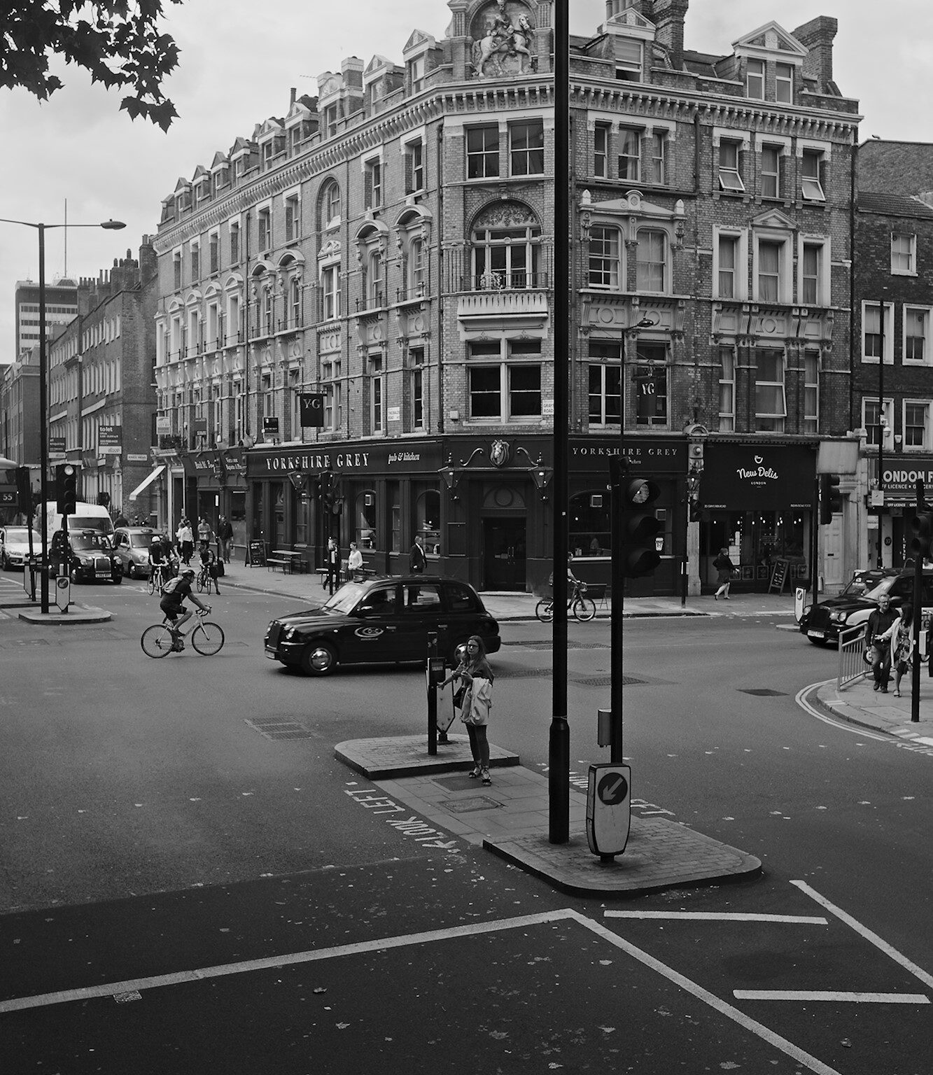 On the Bus to Trafalgar Square