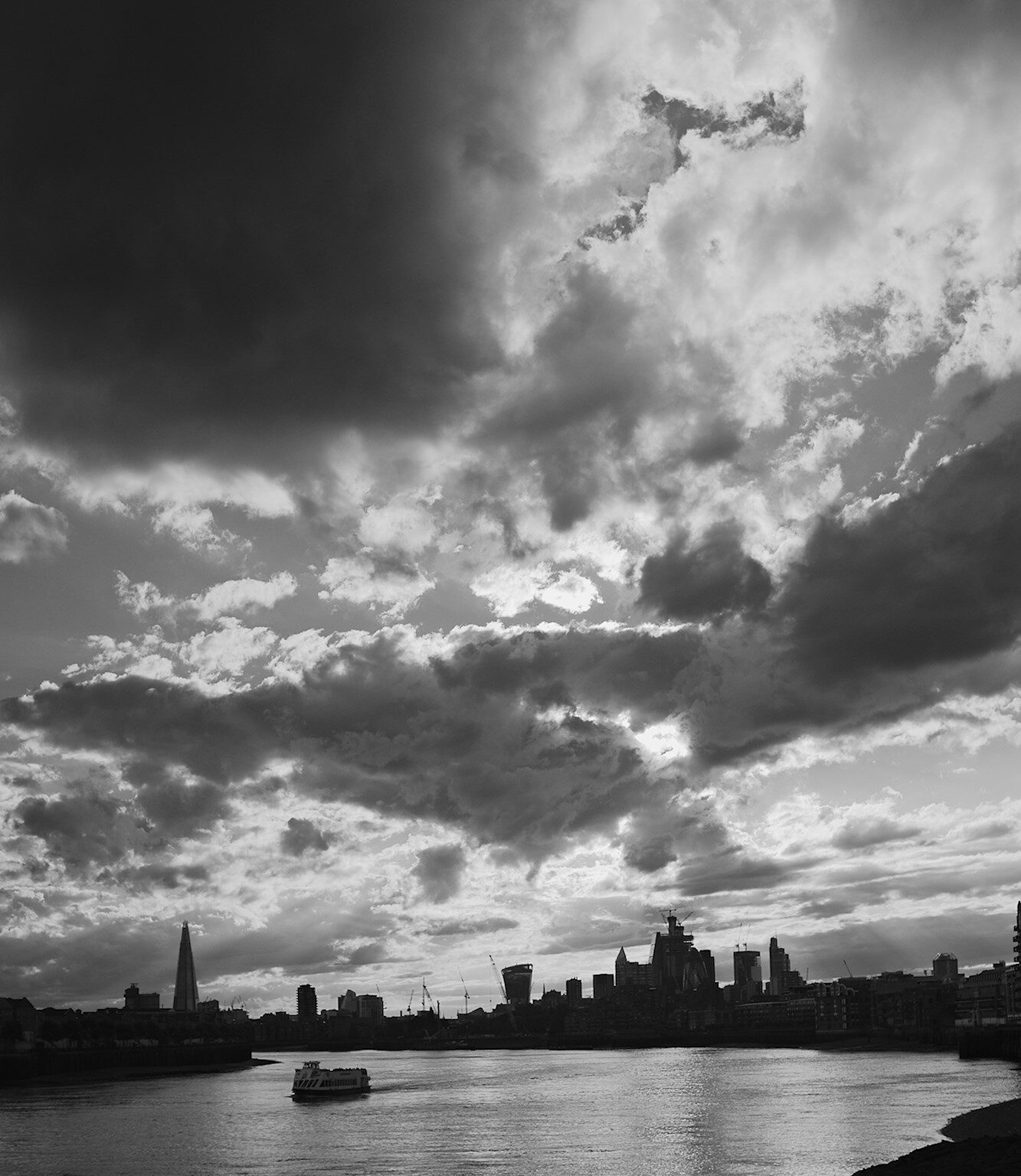 Late Afternoon Light on Thames River