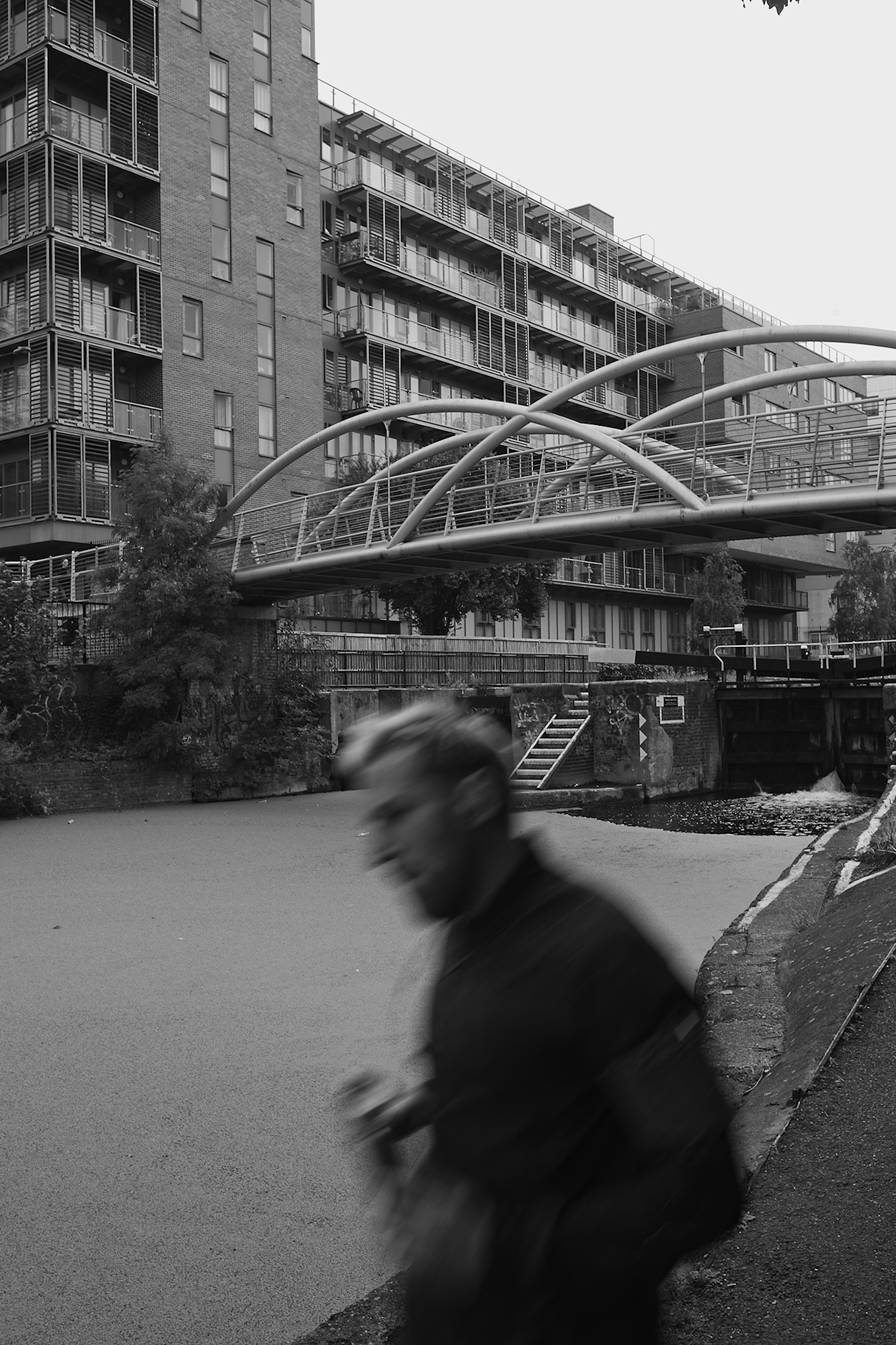 Running along the Canal