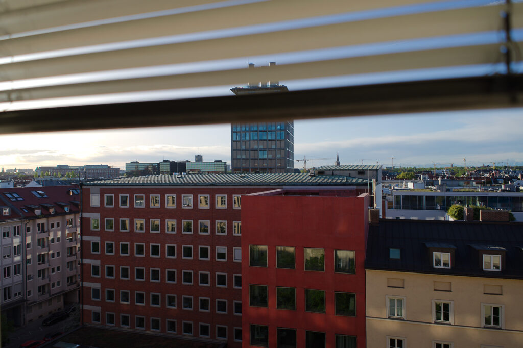 Anticipated Nostalgia IX - Spring Light, Blumenstr., Munich, Bavaria, Germany, City, The Seven, Urban, High Riser