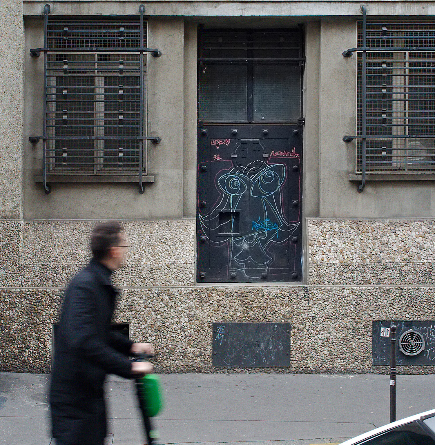 Scootorist and Graffiti