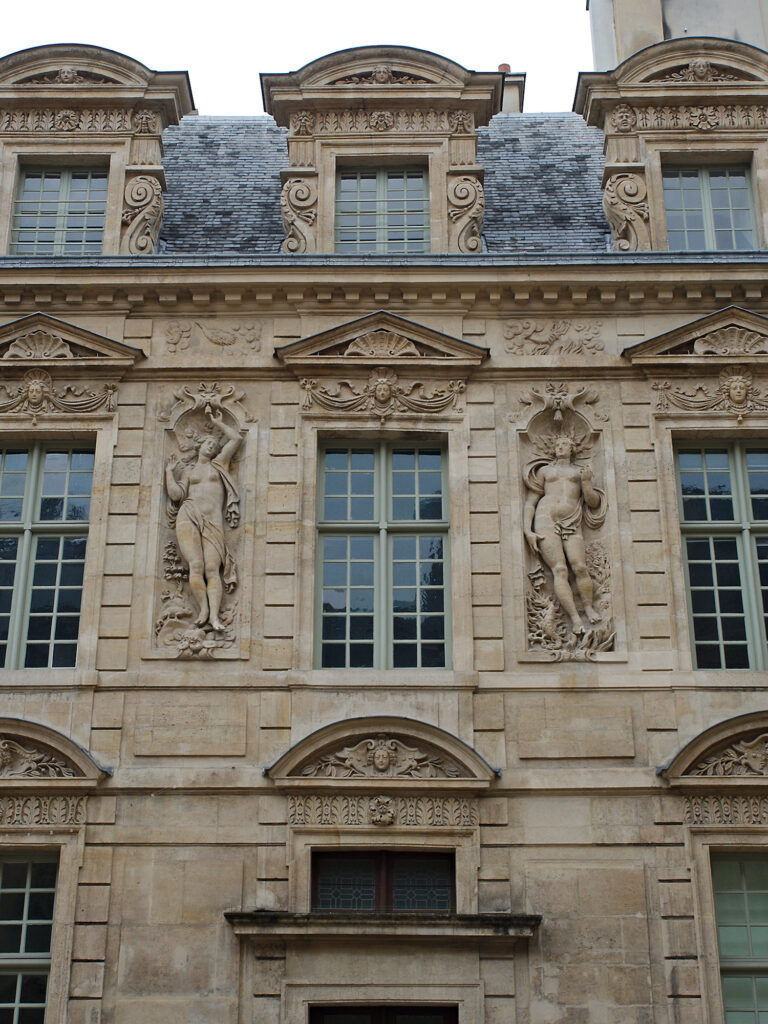 Abundand Decoration, Hotel de Sully, Paris, Architecture, Common Places, Urban
