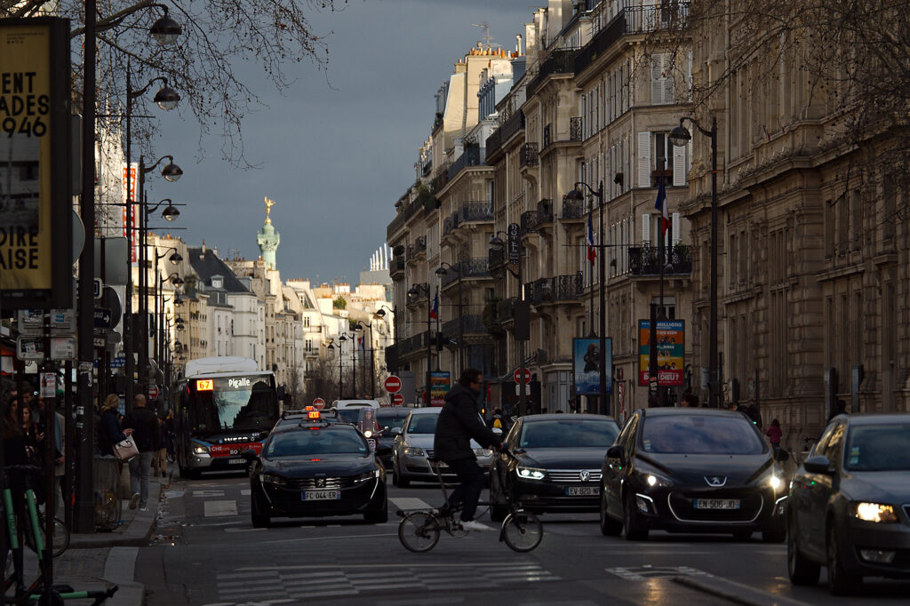 Clearing Storm, Rue de Rivoli, Paris, Common Places, Traffic, Urban