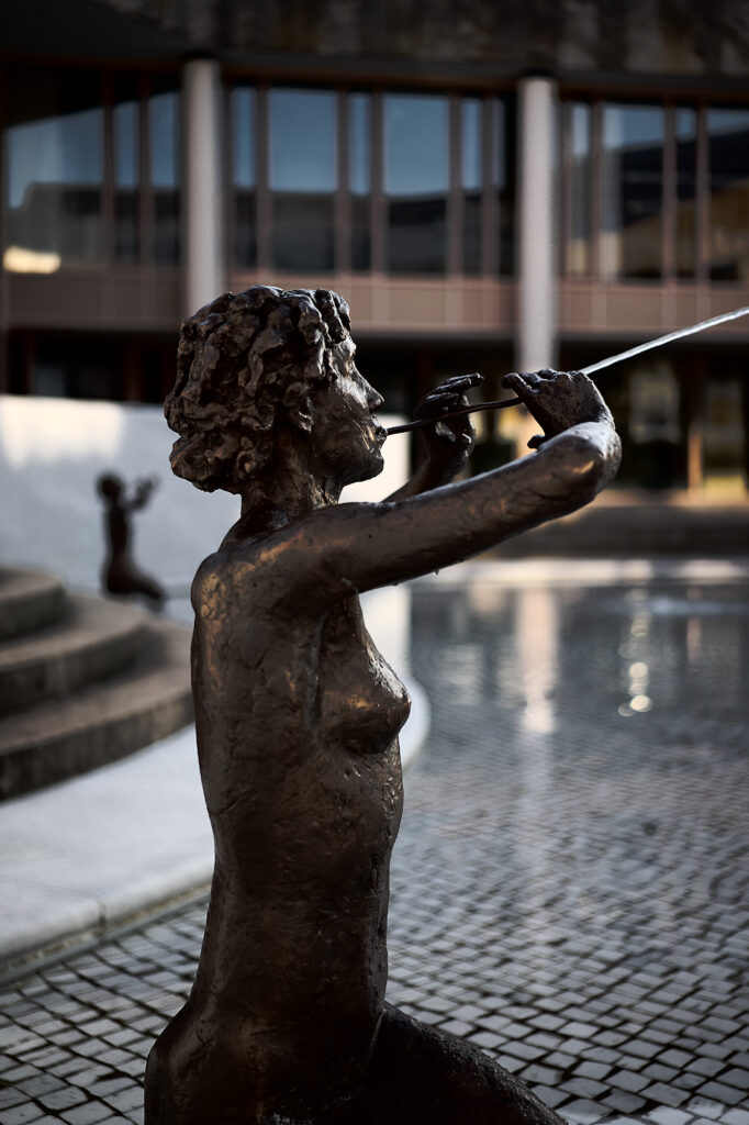 Flute Players, Kurgastzentrum, Bad Reichenhall, Urban