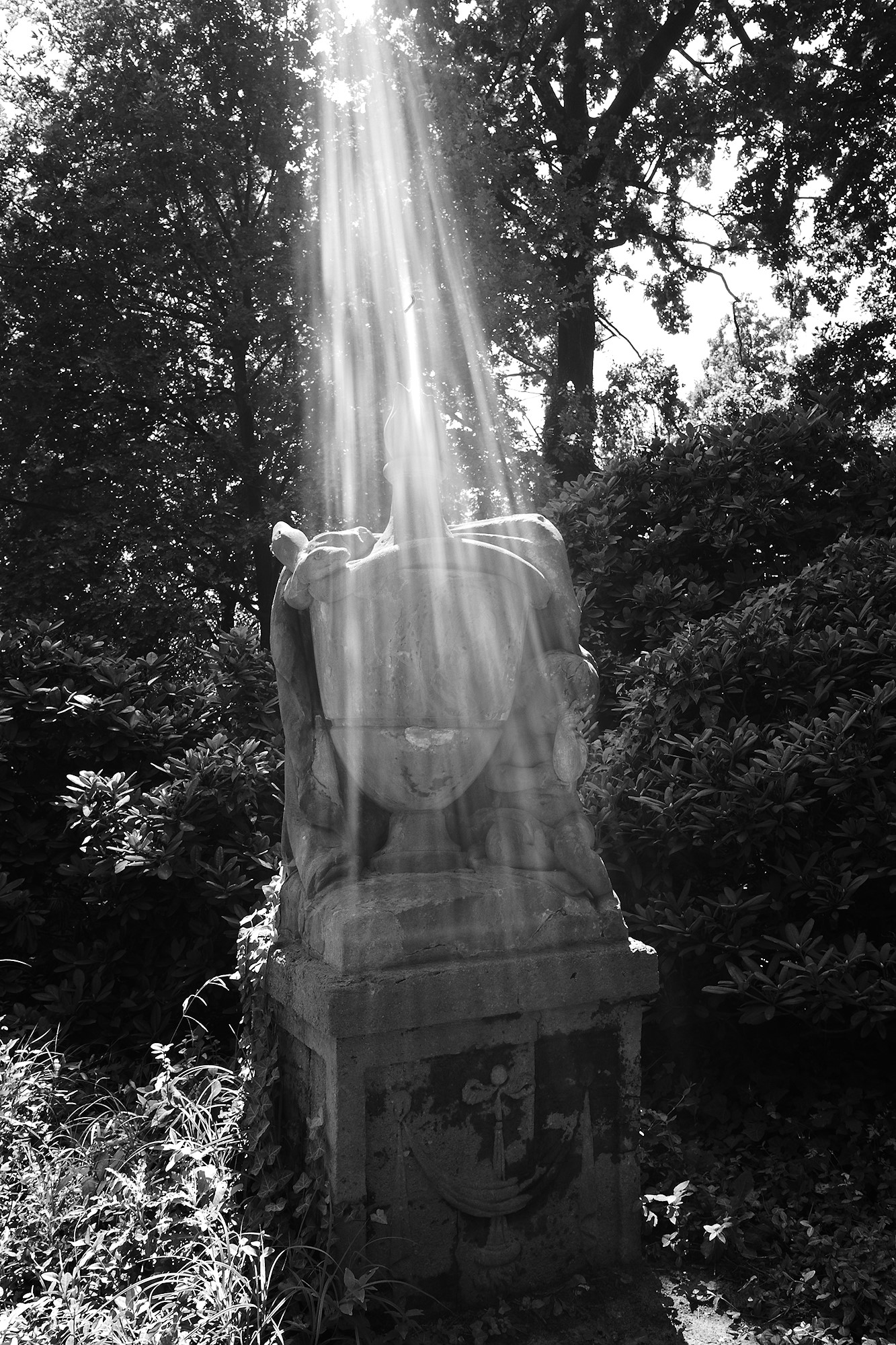 Light pouring from the Sky