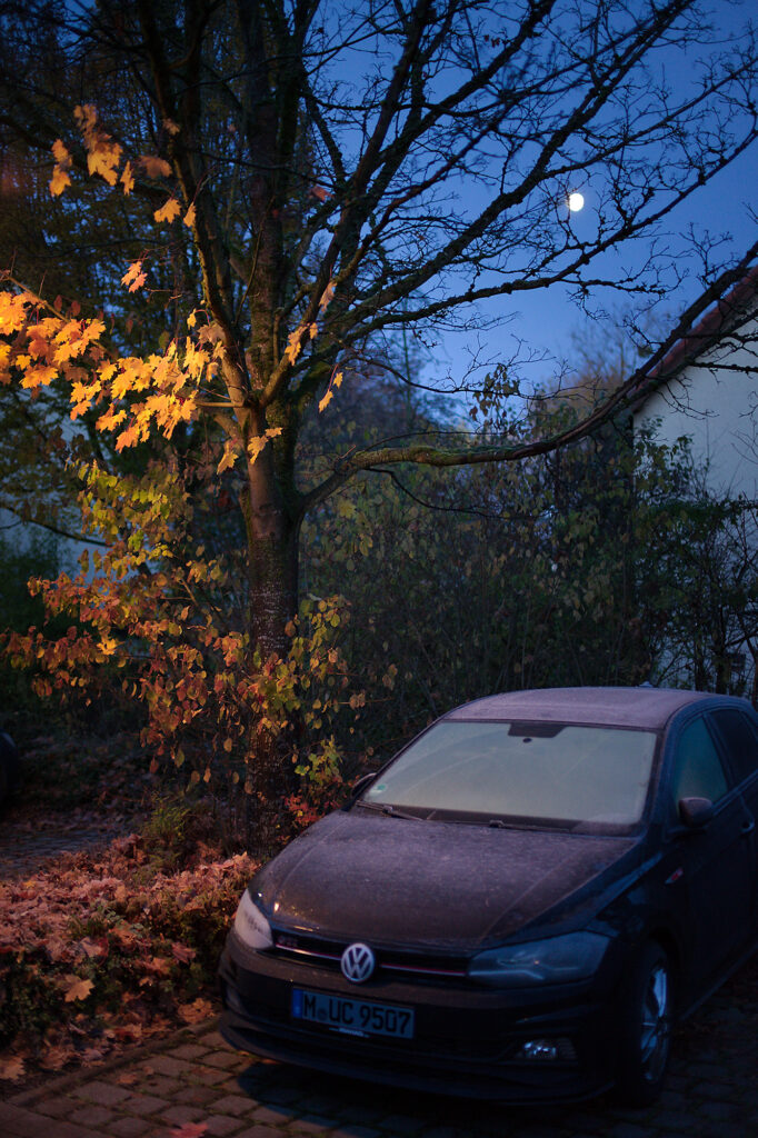 Look down fair Moon, Forstenried, Munich, Moon, Romantic, Urban, , Walt Whitman