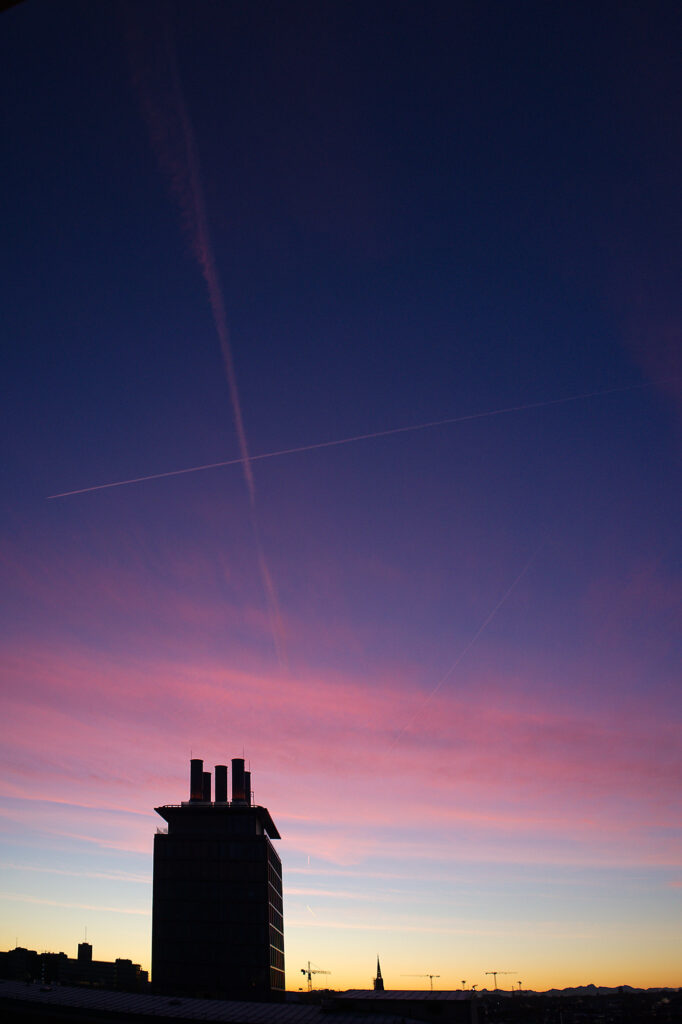 Anticipated Nostalgia XVII - Con Trails, Blumenstr., Munich, The Seven, Urban