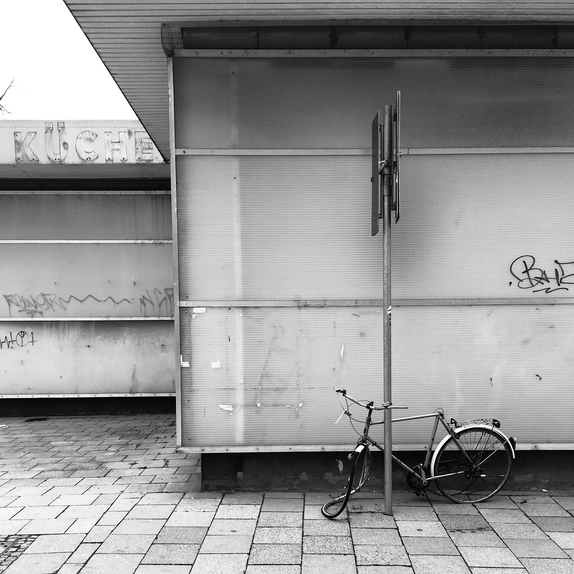 Decommisioned – Building and Bicycle