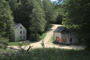 Green is the Valley in the Drill Ground