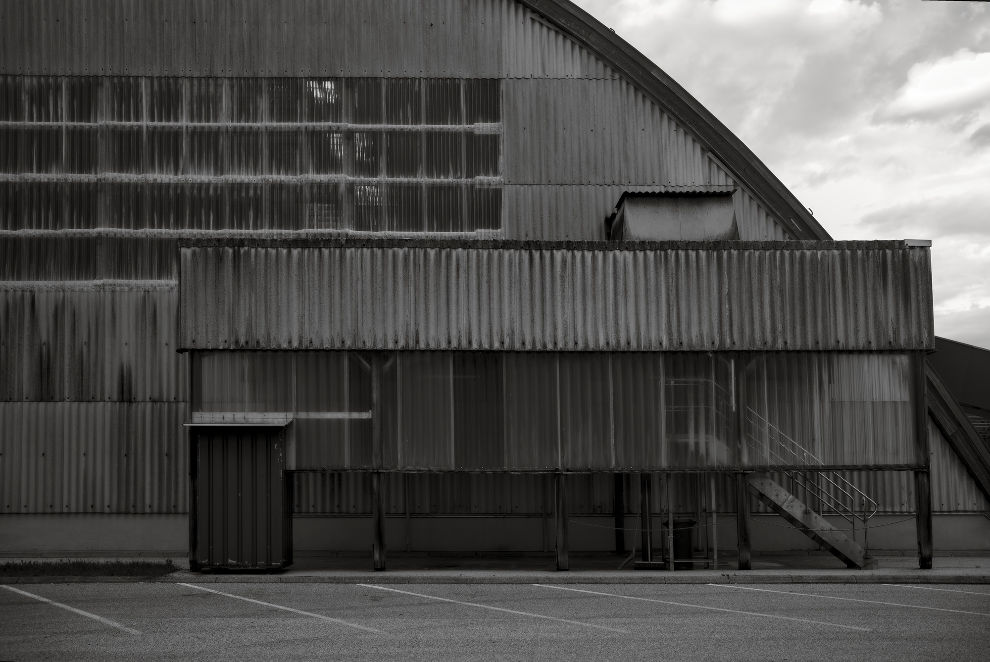 Corrugated Sheet Facade