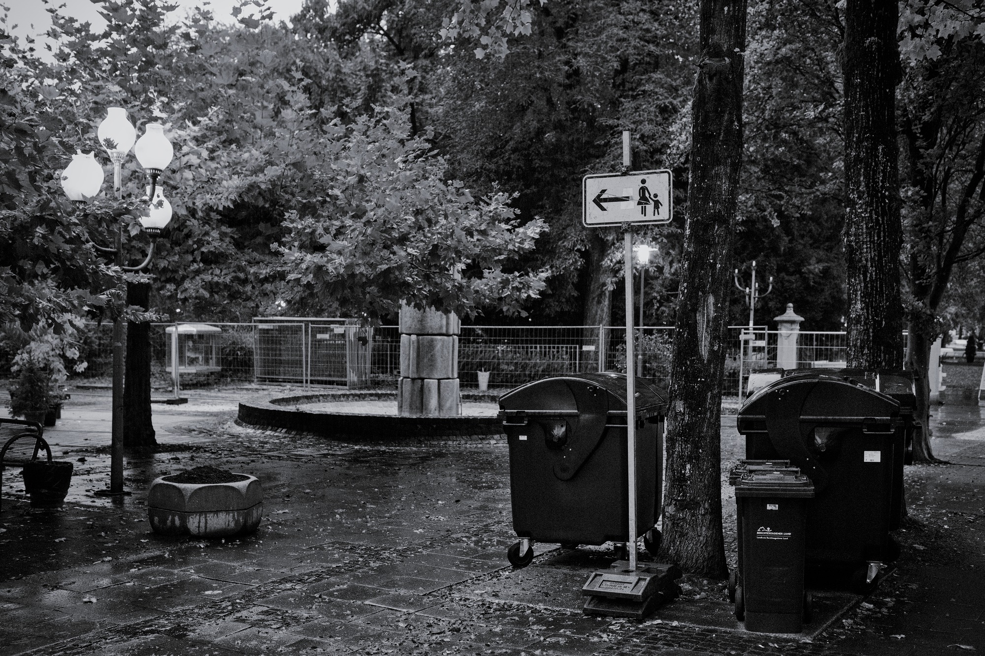 The Light is to the left