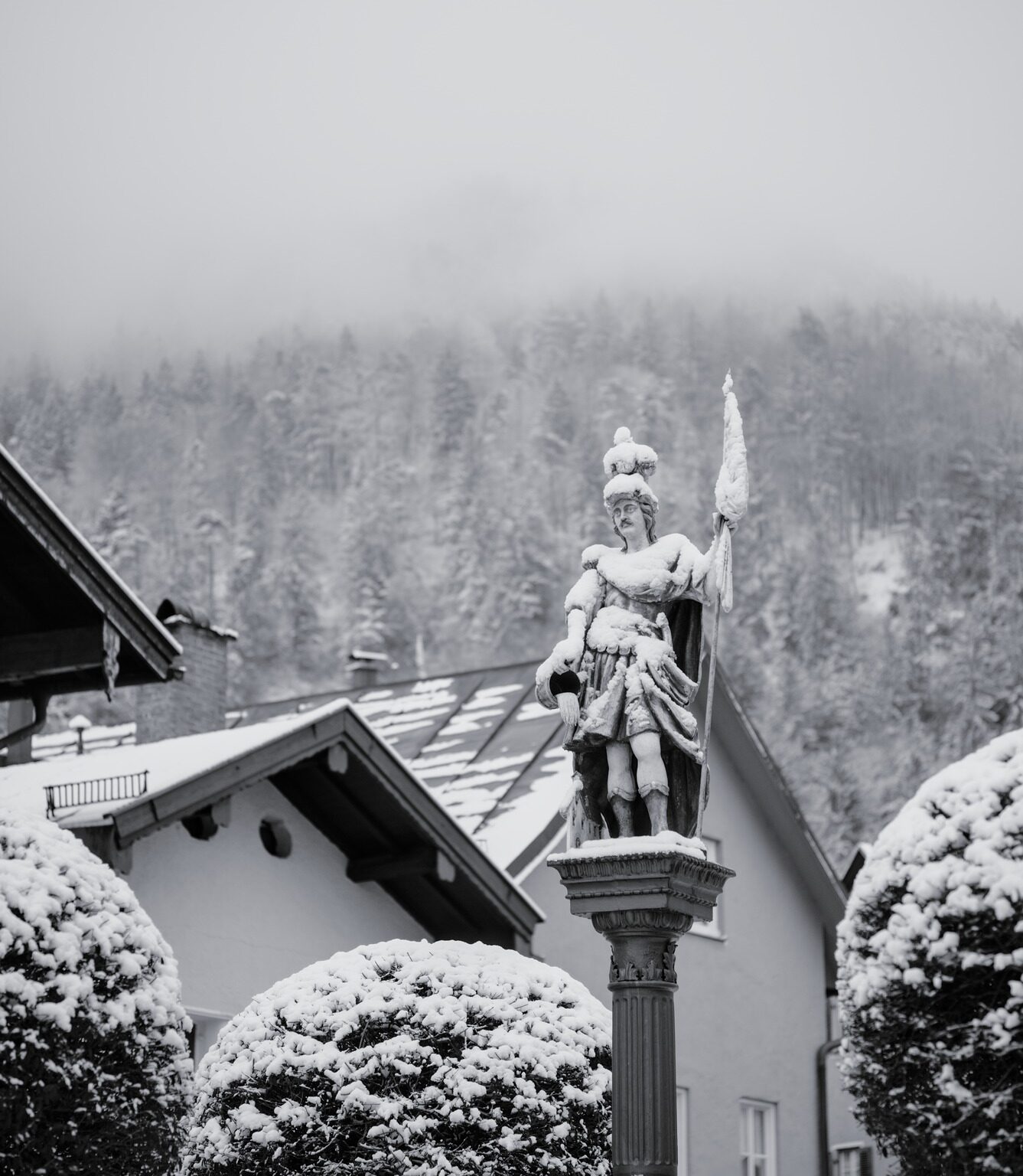 Unemployed St. Florian – too cold for a Fire