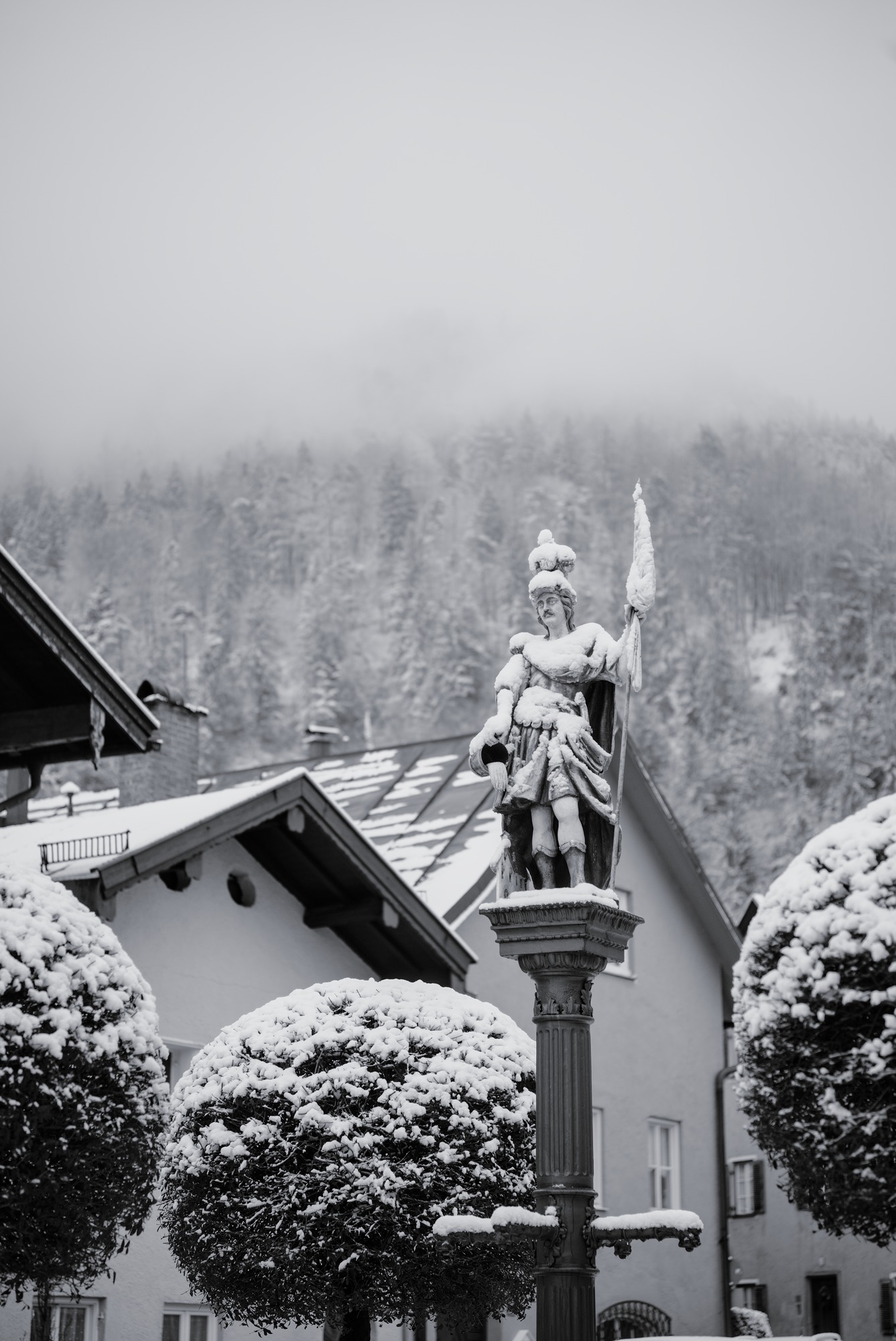 Unemployed St. Florian – too cold for a Fire